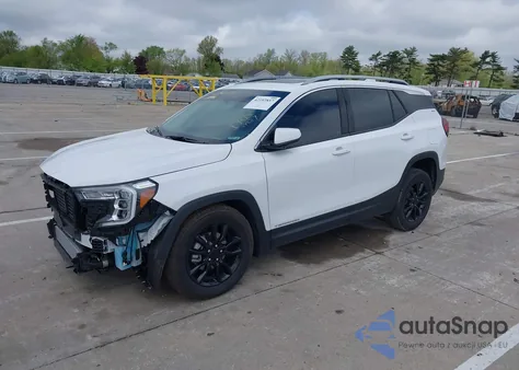 2024 GMC Terrain Fwd Slt from USA, damaged, VIN 3GKALPEG5RL384887